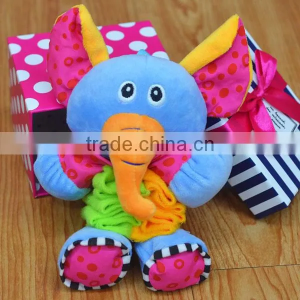 Lovely Pulling Musical Plush Toys Baby Educational Plush Toys photo-3