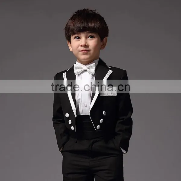 Europe Style Boys Tuxedo For Piano Perfonmance Kids Clothes Set For Host Formal Children Clothing B-NB-CS905-20 photo-2