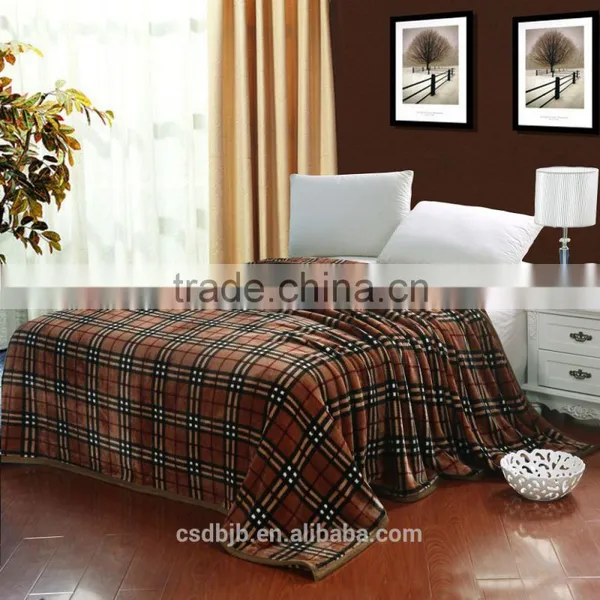 China Wholesale Super Soft Touch 100% Polyester Warm Flannel Fleece Blankets