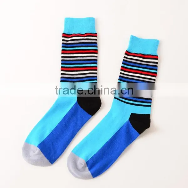 High Quality Dress Man Tube Socks With Strip, Diamond, Man Dress Business Socks photo-4