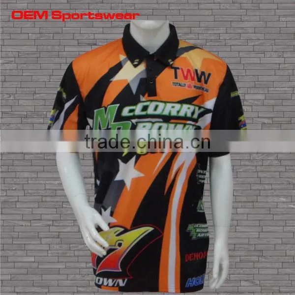 Cudtom Motorcycle Racing Crew Shirts Suits photo-3