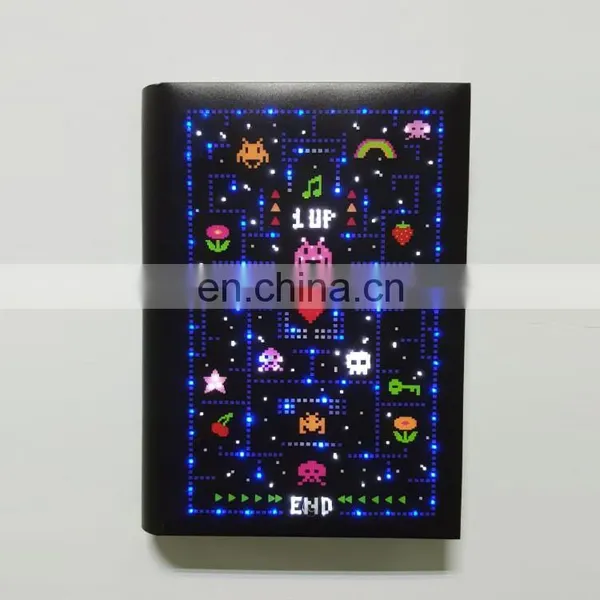 Lighting up Gift Personal Article Colorful Shiny Cartoon Character Notepad photo-6