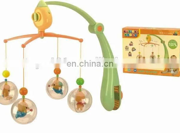 B/O Revolving Electric Baby Mobile With Music photo-2