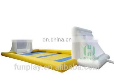 HI Commercial Outdoor Inflatable Ball Race Game Filed With Floor, PVC Tarpaulin Ball Field for Football and Sport photo-3