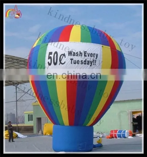 Best Selling Products Outdoor Inflatable Advertising Ground Balloon Air Giant Stand Promotion Balloon On Sale photo-3