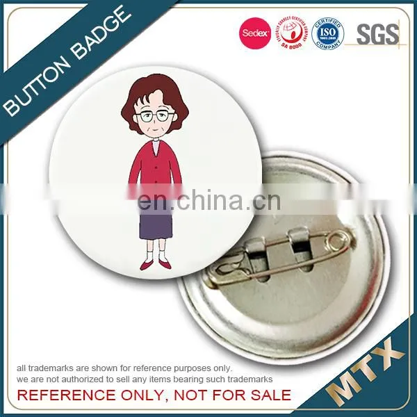 Paper Printed Button Badge Supplier photo-2