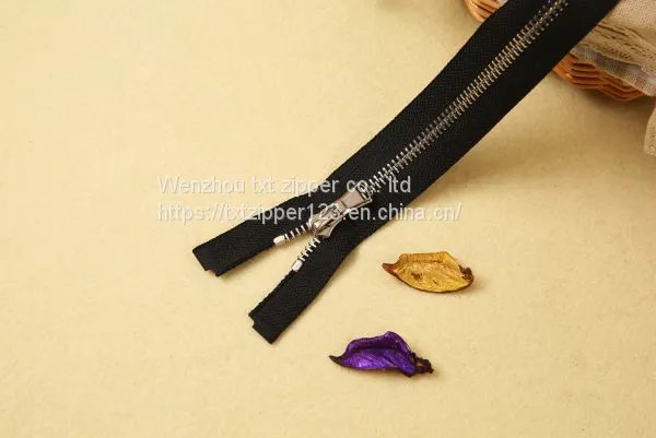 #3 #4 #5 #8 #10 Metal Brass Zipper With Y Teeth Open End photo-3