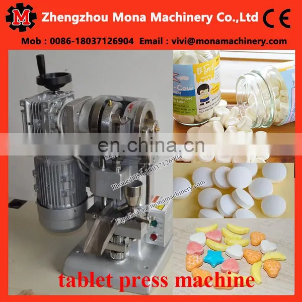 China Supplier New Type Laboratory Using Single Punch Pill Tablet Press Machine for Sale photo-4