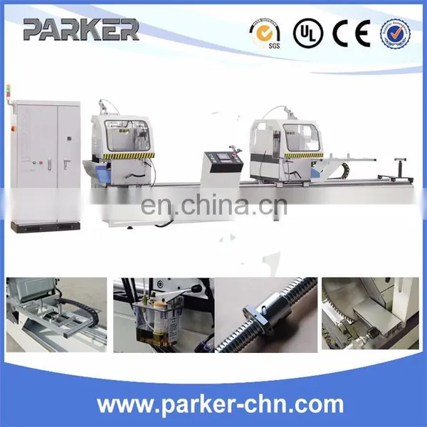 Aluminum and UPVC Window Machinery Double Head Aluminum Cutting Machine photo-7