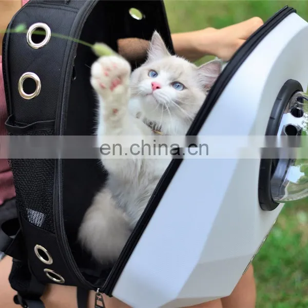 Space Capsule Pet Cat Backpack Out Carrying Bag Portable Chest Dog Bag photo-4