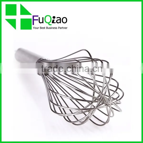 Hot Sale Cooking Tools Different Size Stainless Steel Hand Hand Held Egg Whisk photo-3