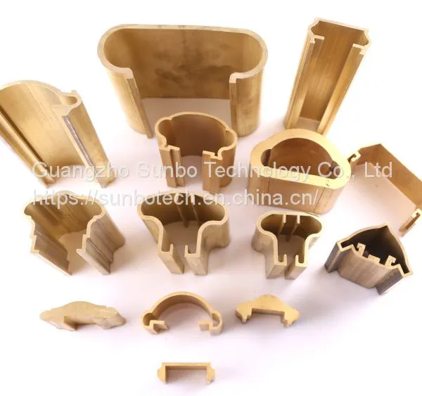 Customized Design Extruded Brass Profile Brass Stair photo-3