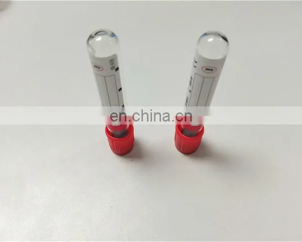 Hot Selling Medical Disposable no Additive Tube Serum Blood Collection Tube photo-4