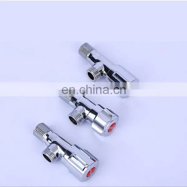 High Quality Health Faucet Accessories Forged Brass Angle Valve photo-4
