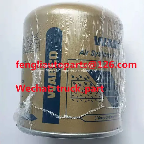 WABCO 4324102442 Original Truck Air Dryer Filter Golden Air Dryer Cartridge photo-4