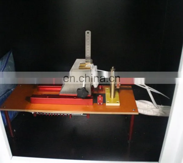 Vertical Combustion Testing Machine IEC60695-2-2 Needle Flammability Test Equipment photo-3
