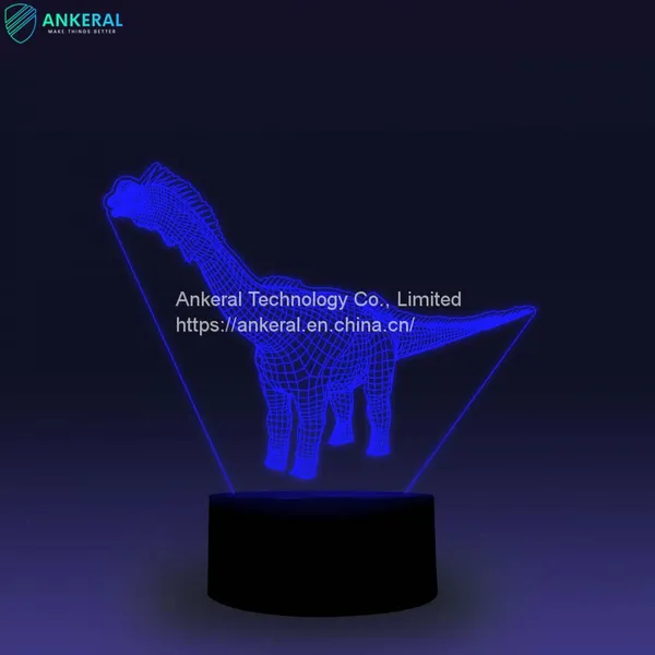 Buy Dinosaur 3D Touch Lamp Smart APP Control Best Christmas Gifts photo-2