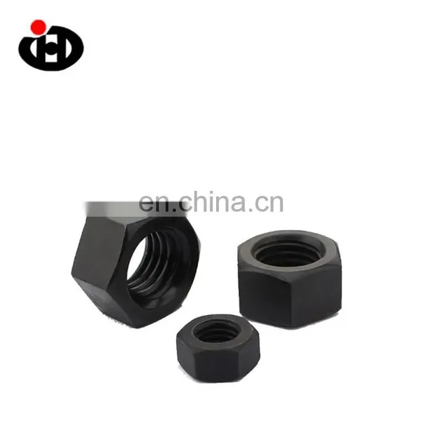 Support Custom High Quality Carbon Steel Black Hex Thin Nut M20 photo-3