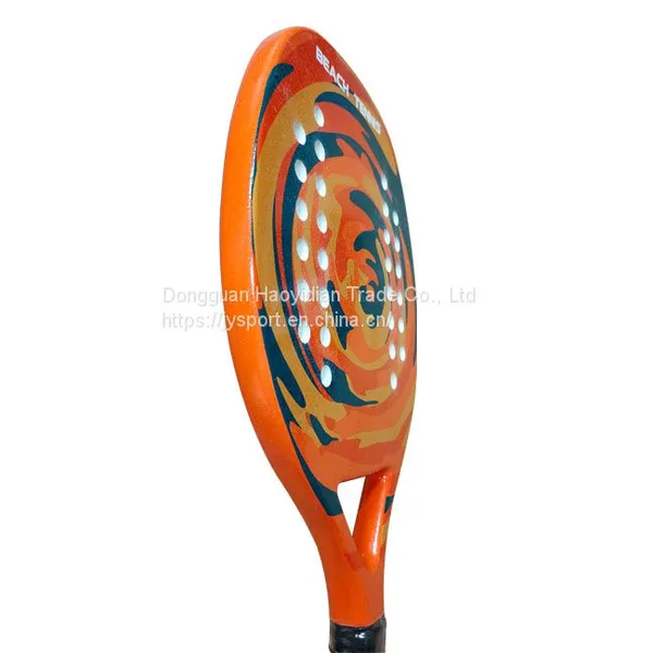 Beach Tennis Racket Carbon Composite Soft EVA Core OEM Brand Custom Logo JYBT-01 photo-2