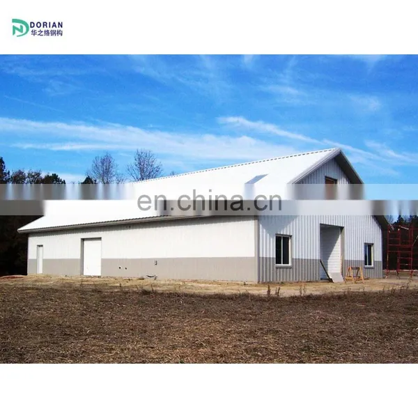 Steel Flat Truss Workshop Buildings Garage Steel Structure photo-3