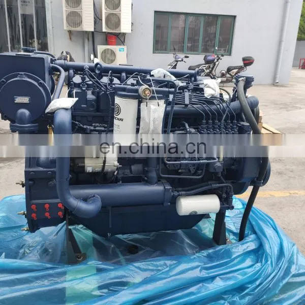 Hot Sale in Line 6 Cylinder 4 Stroke Water Cooled 220HP Weichai Marine Diesel Engine WP6C220-23 photo-3