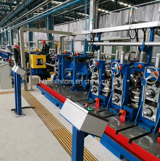 Low Carbon Steel Quick Change High Frequency Welded Cold Formed Tube Mill Pipe Mill Line photo-4