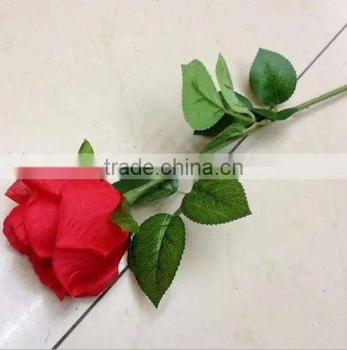 Artificial Flower/artificial Rose/artificial Red Rose With Natural Looking