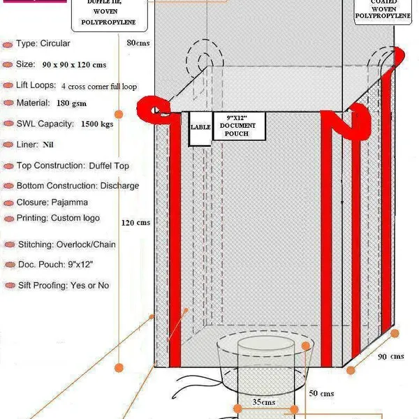 Bulk Liner Bag in 20ft 40ft Ldpe Container Container Liner Bag Dry Container Liner for Soybeans Seeds photo-5