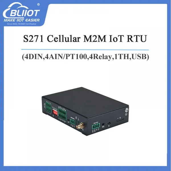 High-Performance S271 IoT RTU With 4G Communication for BTS Monitoring and SCADA Integration photo-2