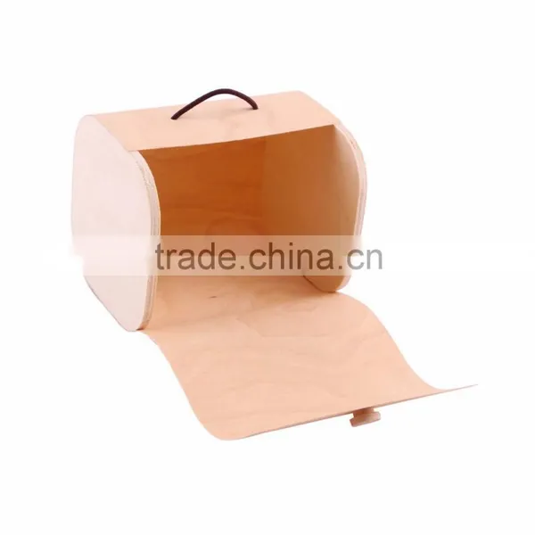 2016 Soft Wooden Packing Box for Food,round Box,wood Tea Box photo-4
