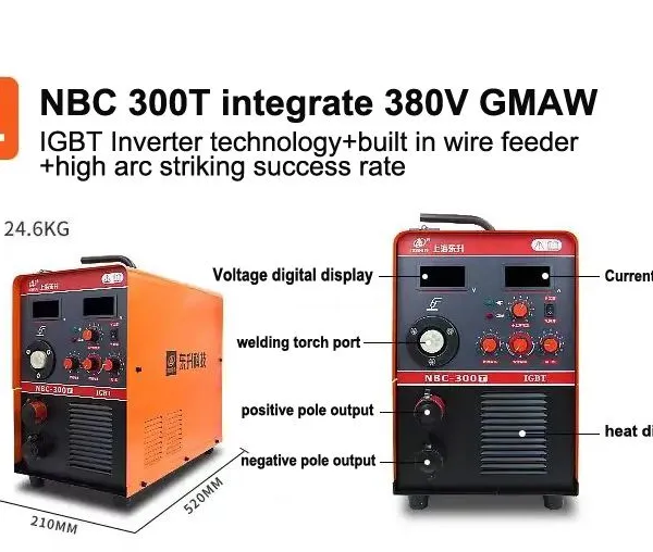 Shanghai Donsun Mig Mag IGBT NCB-300T/300TF Welding Machine photo-2