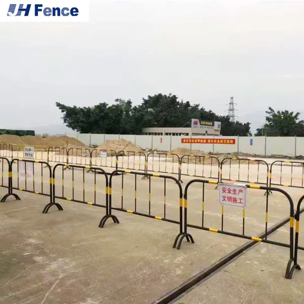 Temporary Fencing for Sports Events Crowd Control /Road Metal Steel Crowd Barrier photo-2