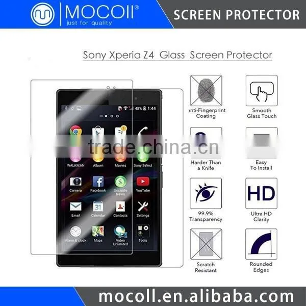 for Sony Xperia Z4 0.3mm Ultra Thin Tempered Glass LCD HD Screen Protector