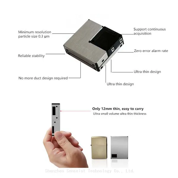 Factory Price Top Quality Digital PLANTOWER PMSA003-A PM2.5 Particulate Matter Sensor photo-4