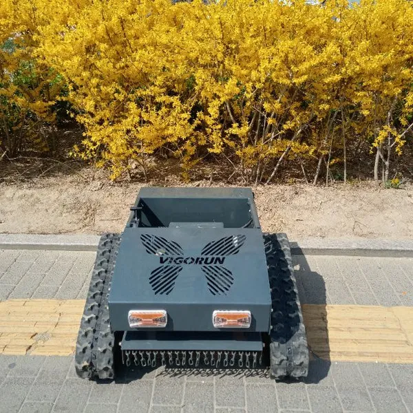 Loncin Industrial Grade 224CC 9Hp Gasoline Engine Adjustable Cutting Height 10-150MM CE Certified Remote Control Rc Lawn Mower photo-4