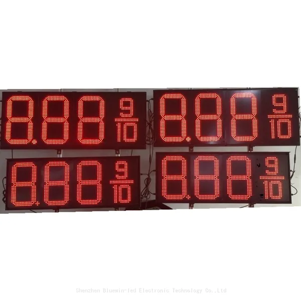 Petrol Station Price Board Diesel Price Sign photo-4