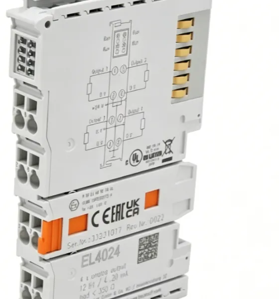 Beckhoff EL4024 EtherCAT Terminal 4-Channel Analog Output 4-20mA photo-4