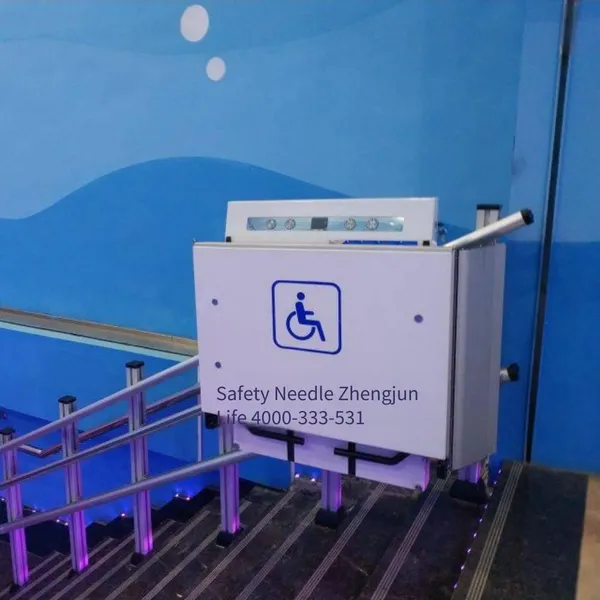 Home Elevator With Convenient Operation, Inclined Hanging Type Barrier-free Hydraulic Electric Lifting Platform