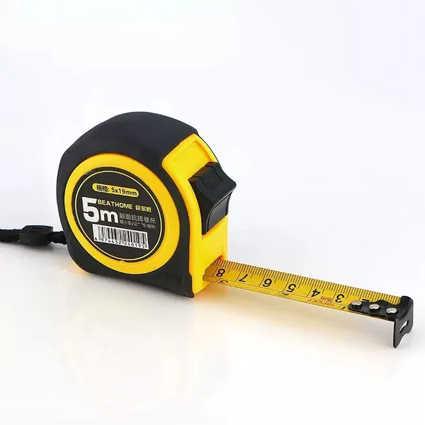 Standard Steel Tape Measure Blade,Anti‑Drop ABS Case Auto‑Lock Clear Scale High‑Carbon Steel Measuring Tape For Construction Hardware Wholesale