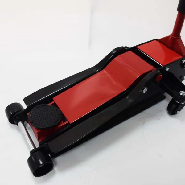 5 Ton Automotive Floor Jack 48kg Net Weight Cast Iron Saddle Smooth Operation