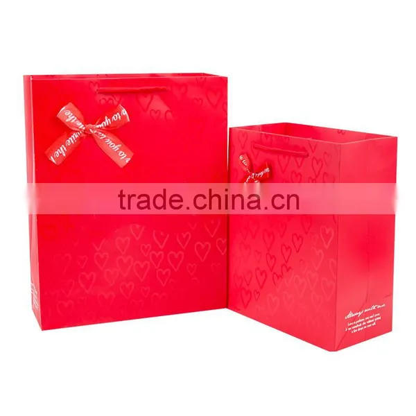 Paper Bag Retail Aluminium Foil Coating Wedding Gift Paper Bag photo-2