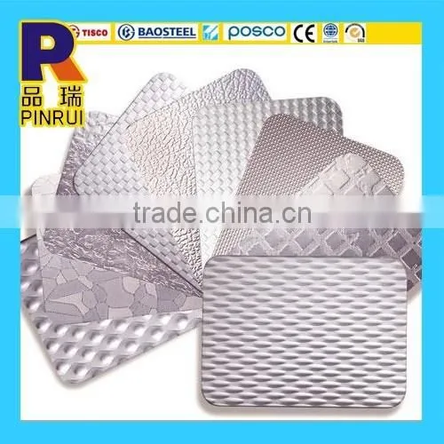 Hairline / Embossing / Etching Decorative Pattern Stainless Steel Wall Plate photo-4