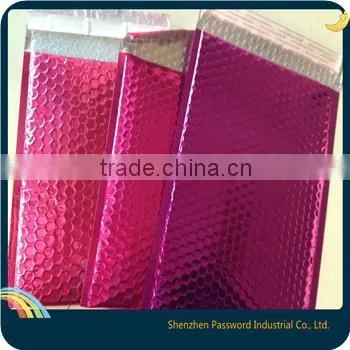 #7 Aluminum Padded Bubble Envelope/Rose Red Foil Bubble Bags photo-2