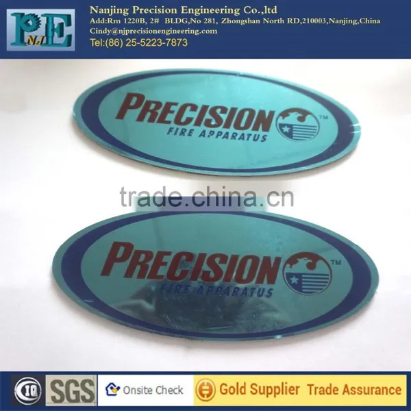 Customized High Precision Aluminum Logo Plate Quality Choice photo-6
