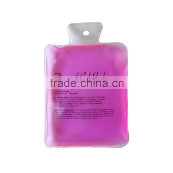 Bottle Shape Clerar Pvc Gel Pack / Hot Cold Pack photo-5