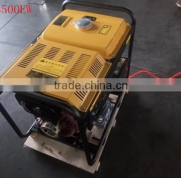 AC Single Phase Key Start DC 160A Double Use Diesel Welding Generator(KDE6500EW) photo-6
