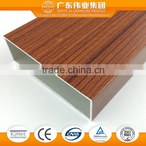 Wood Grain Aluminium Profile for Closet Door photo-6