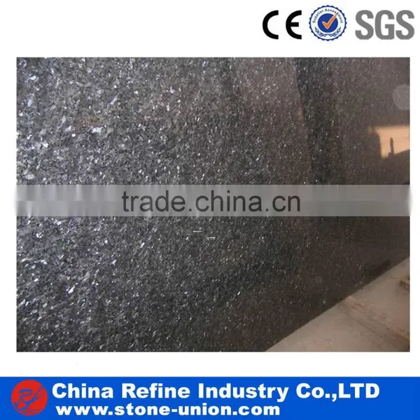 Absolute Black Polished Granite Slabs photo-2