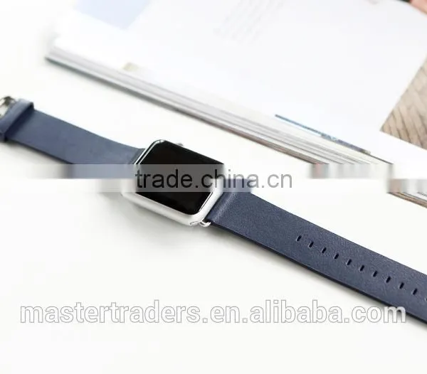 Original Rock 38MM Buckle Genuine Leather Watch Band Wrist Strap With 12 Holes For Apple Watch MT-3510 photo-6