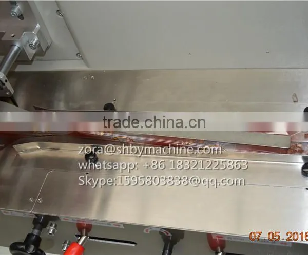 Colorful Touch Screen Horizontal Flow Laundry Soap Packing Wrapping Machinery Shanghai Manufacturer Price photo-4